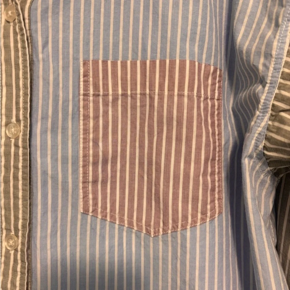 Multicolor Striped Women’s shirt, size L. - Picture 5 of 6